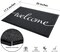 Door mat, Outdoor Indoor Welcome mat, Durable Non-Slip Easy to Clean Front Doormat, Entrance Rectangular Doormat